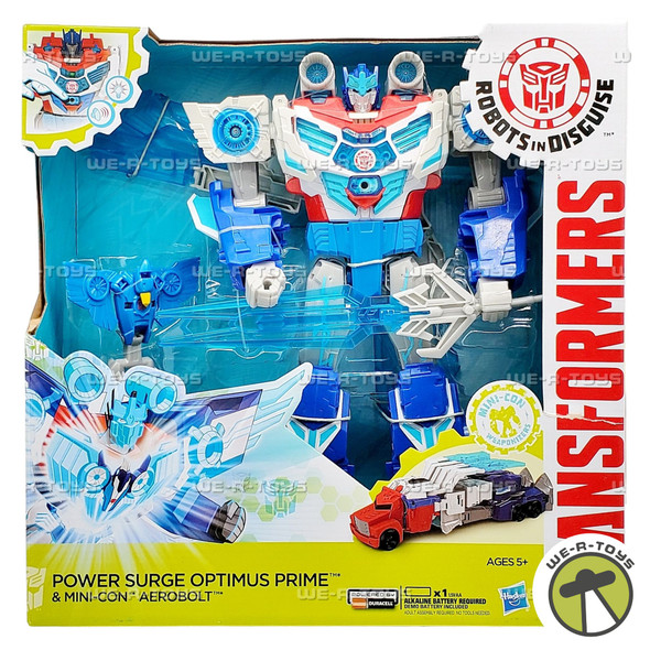 Transformers Power Surge Optimus Prime Action Figure 2015 Hasbro B7066